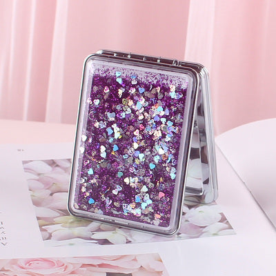 Portable Folding Makeup Mirror   HA0132
