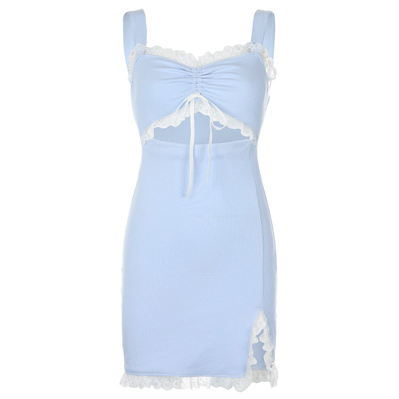 Chic blue dress HA0318