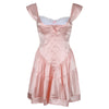 Romantic Lace Pink Dress   HA1067