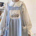 Lace cute doll skirt vest skirt   HA0829
