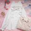 Cute Lace Doll Collar Long Sleeve Shirt   HA1273