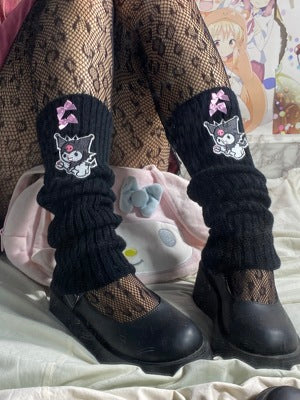 Love skull culture pile pile socks HA0862