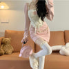Sweet and spicy pink three-piece set   HA1644