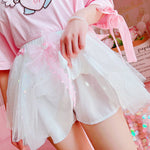 All match tulle skirt HA0377