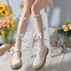 Lace White Fishnet Socks   HA0340
