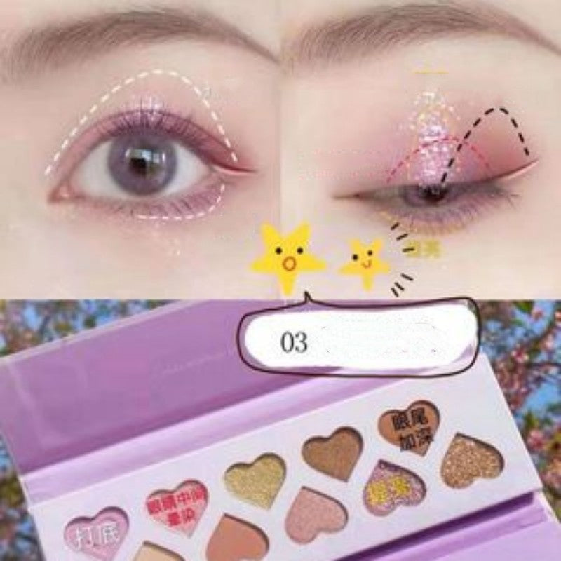 Sakura eyeshadow powder lip glaze   HA1413