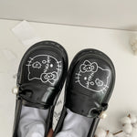 Cute Kitty leather shoes HA0769