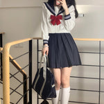 Sailor suit jk uniform skirt suit   HA1118