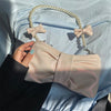 Girly Pearl Bow Underarm Tote   HA0671