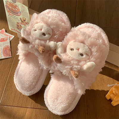 Soft cute piggy cotton slippers   HA1347