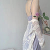 Purple slip dress HA0380