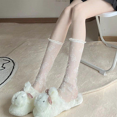 Sweet and cute medium tube stockings  HA1075