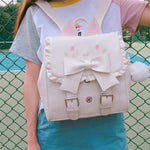Cute embroidered cat Lolita bag   HA1215