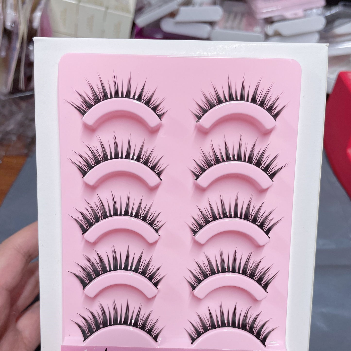 Little devil cos false eyelashes    HA0451