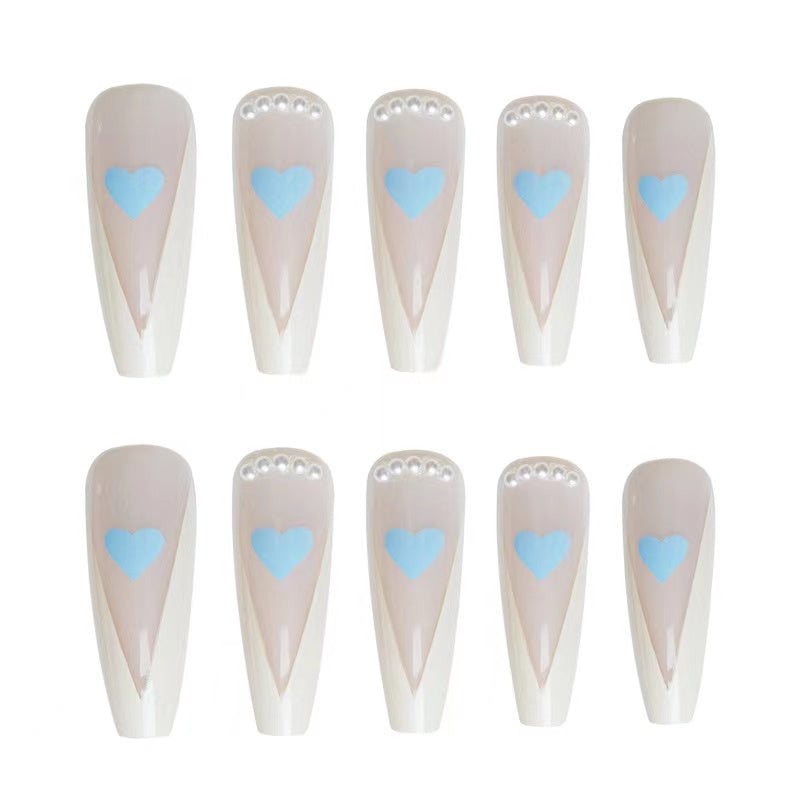 Love Pearl Nail Patch   HA0170