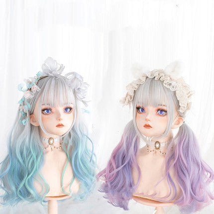 Dyed gradient lolita big waves    HA0412