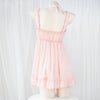 Pink and tender chiffon dress   HA1071