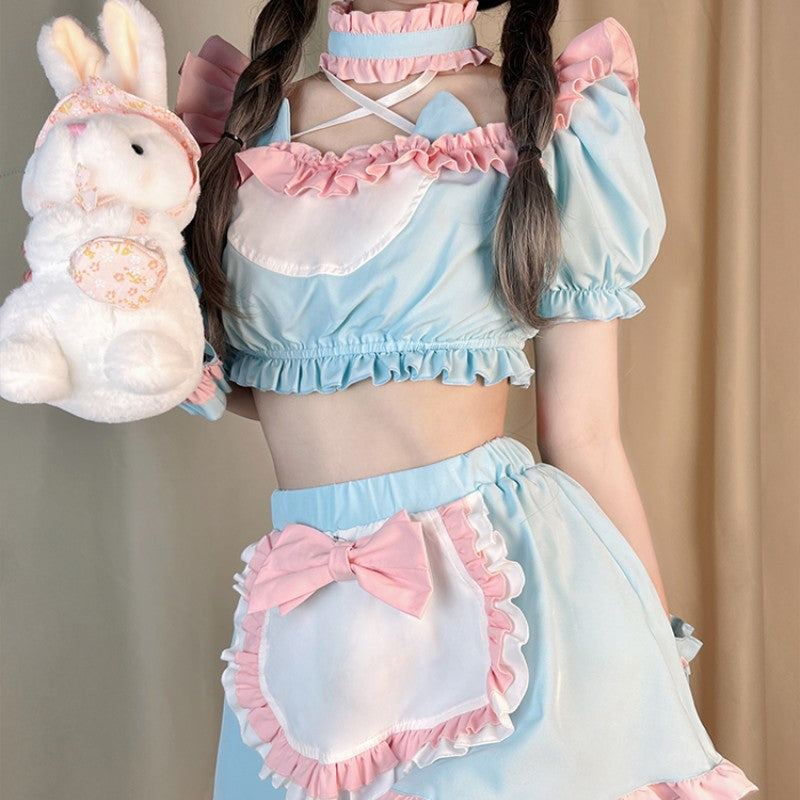 Cute Bowknot Babes Costume HA1623