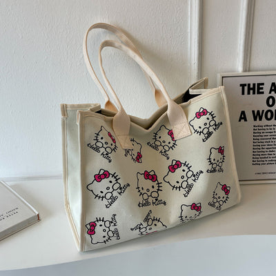 Cartoon cat canvas bag  HA2122