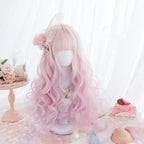 Cute soft girl lolita with long curly hair HA0382