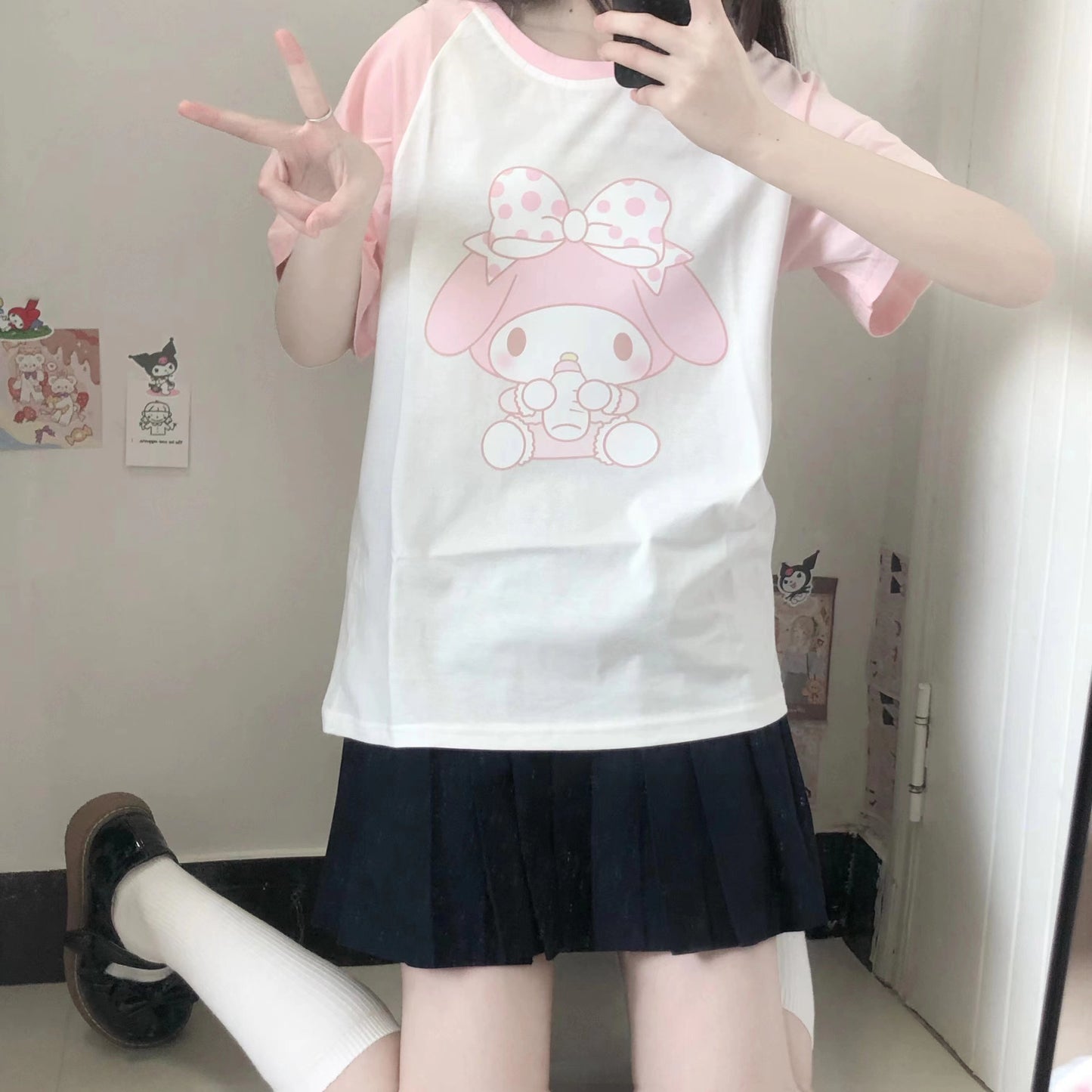 Cute Anime Cotton T-Shirt   HA0484