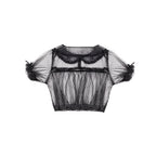 Lace pearl neckline lolita inner wear   HA1519