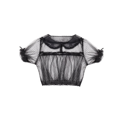 Lace pearl neckline lolita inner wear   HA1519