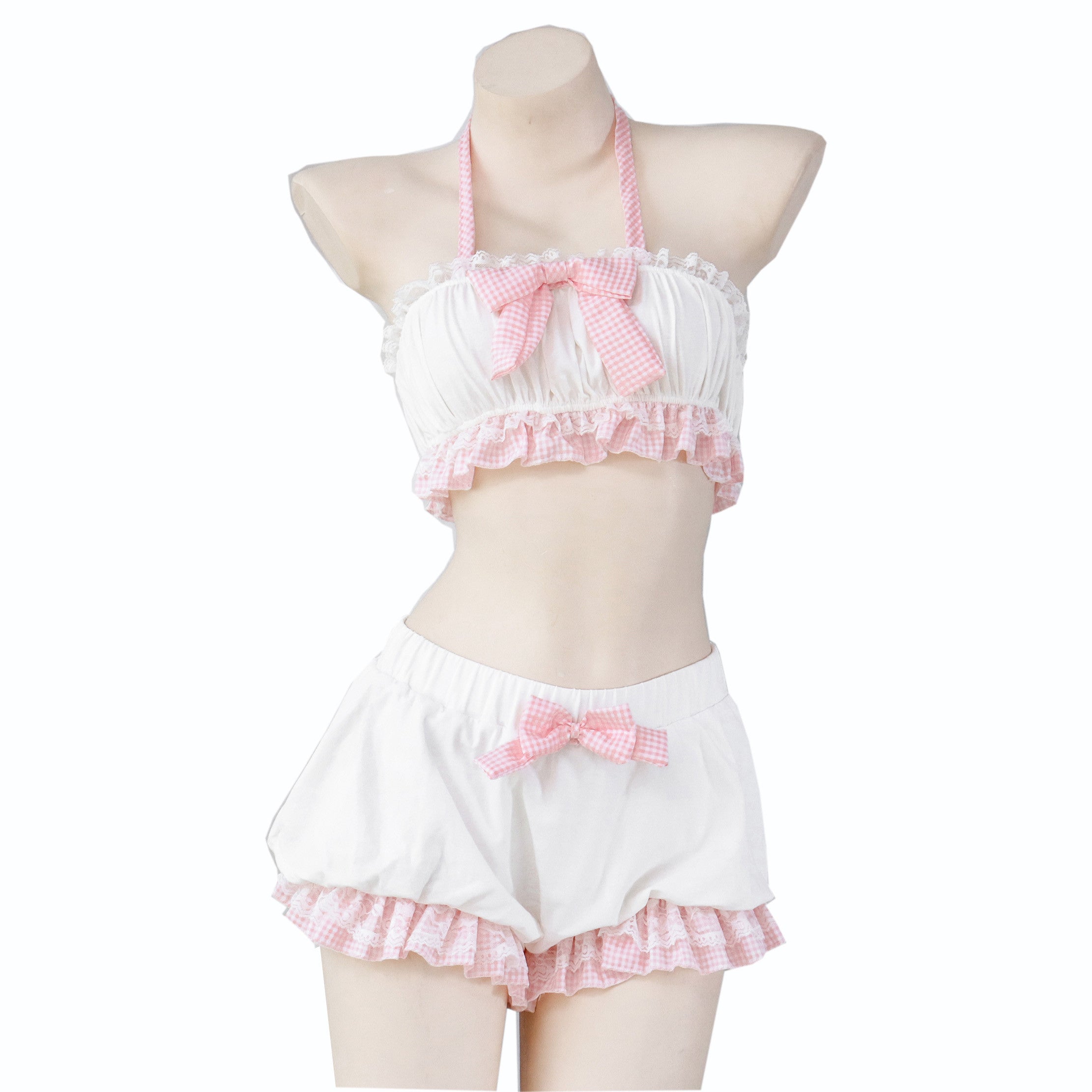 Bow bloomers tube top set    HA0703
