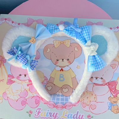 Lolita cute sweet plush headband    HA0770