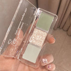 Mint green tri-color eye shadow HA0923