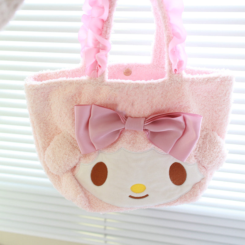 Bow Knot Pink Cute Bento Bag   HA0610