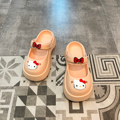 Platform hole shoes   HA1726