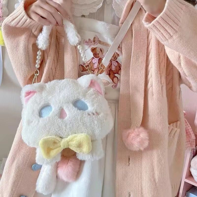 Cute plush doll bag   HA1534