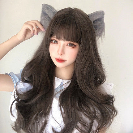 Realistic big wave wig   HA0236