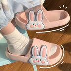 Cute and soft bunny slippers   HA1338