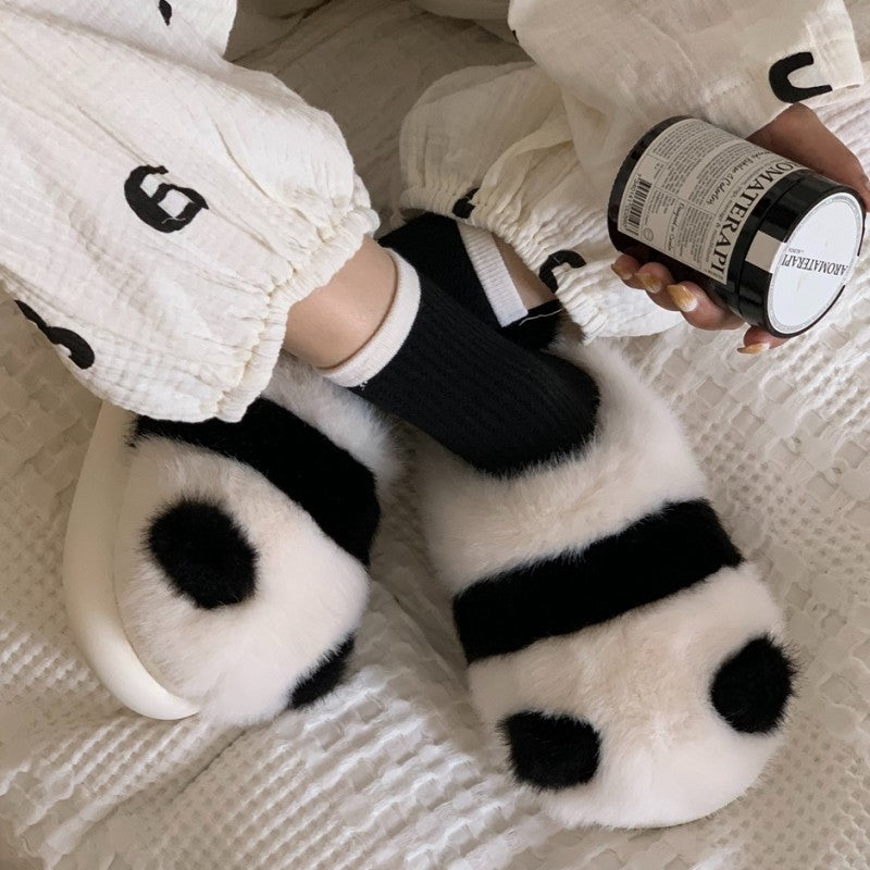 Panda cotton slippers  HA1342