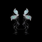 Elf Ear Bridal Crystal Barrette   HA1596