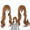 Cos brown long curly hair  HA0272
