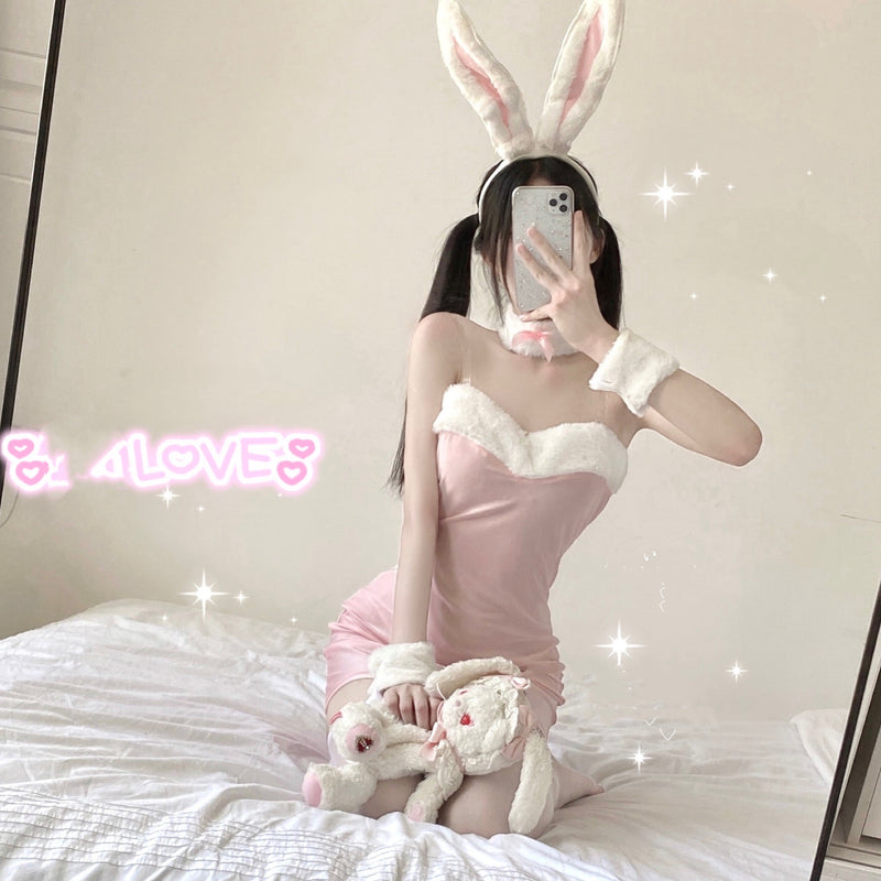 Kawaii Plush Bunny Set  HA0799
