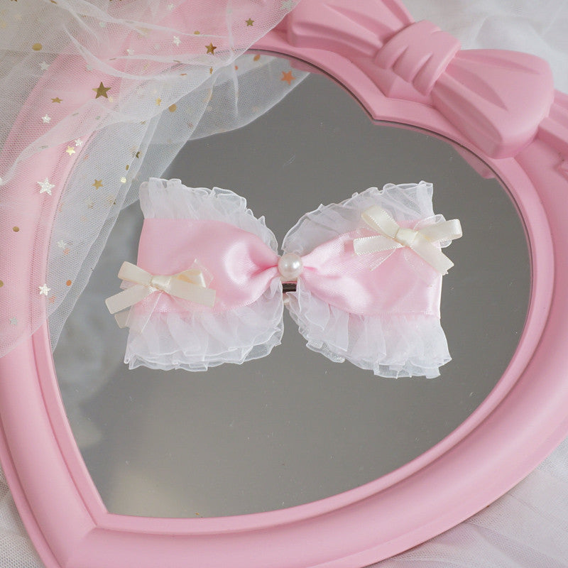 Sweet Pink Bow Tiara    HA0808