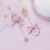 Pink Rabbit Sakura Bow Ear Clip  HA0721