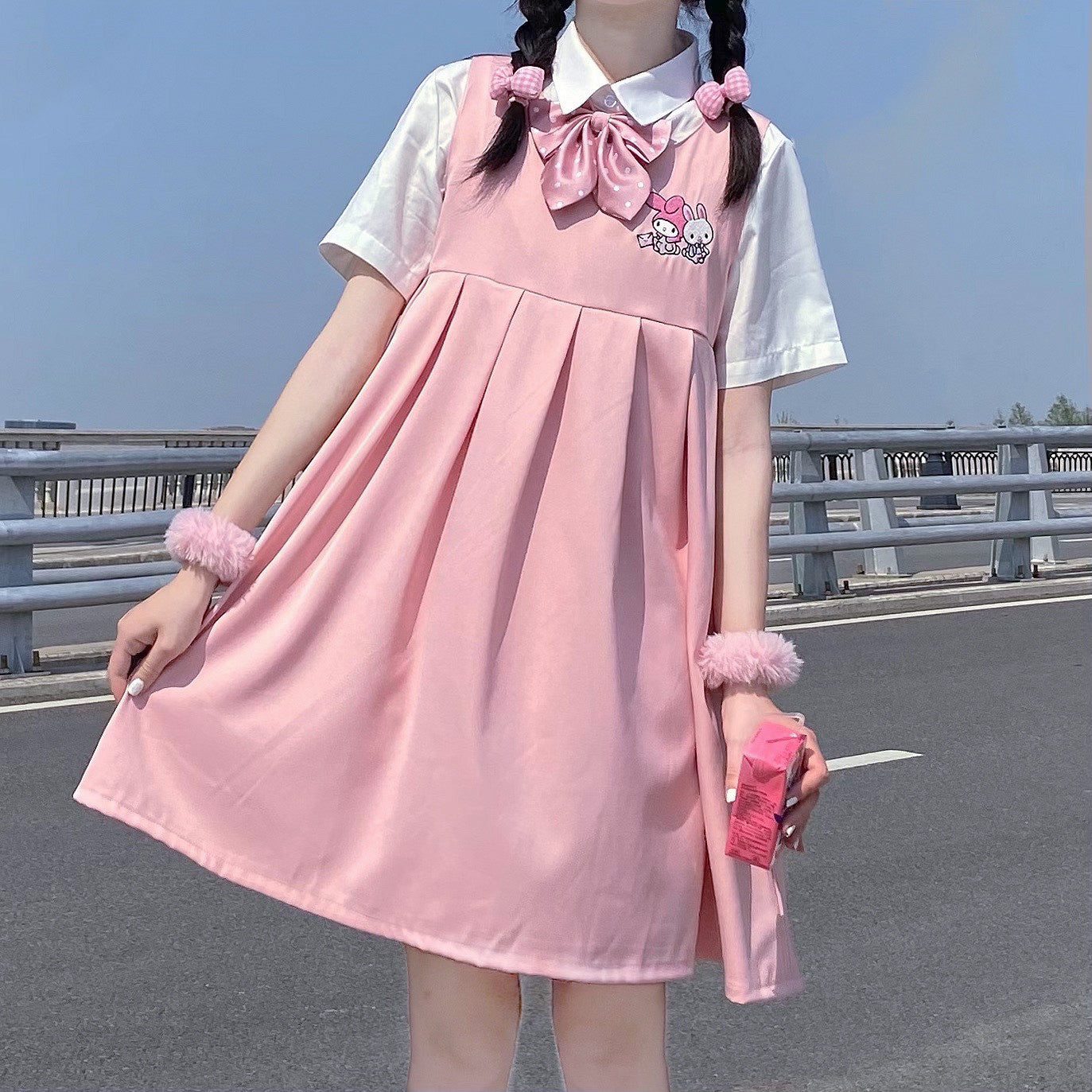 Cute suspender dress  HA0575