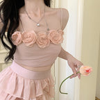 High waist chiffon pleated cake tutu skirt   HA1084