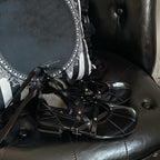 Round toe marie lace up shoes HA1586