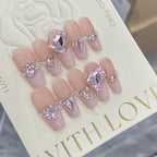 Swarovski bridal wear manicure   HA1447