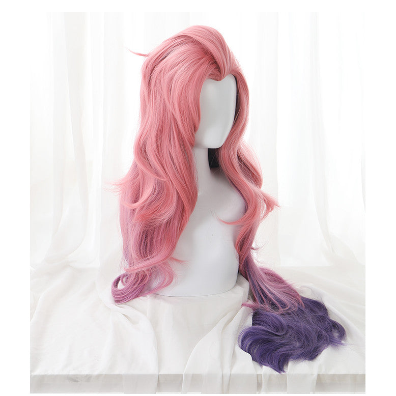 Star Lai singer cos gradient color wig  HA0043