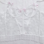 Fishbone lace corset HA0990