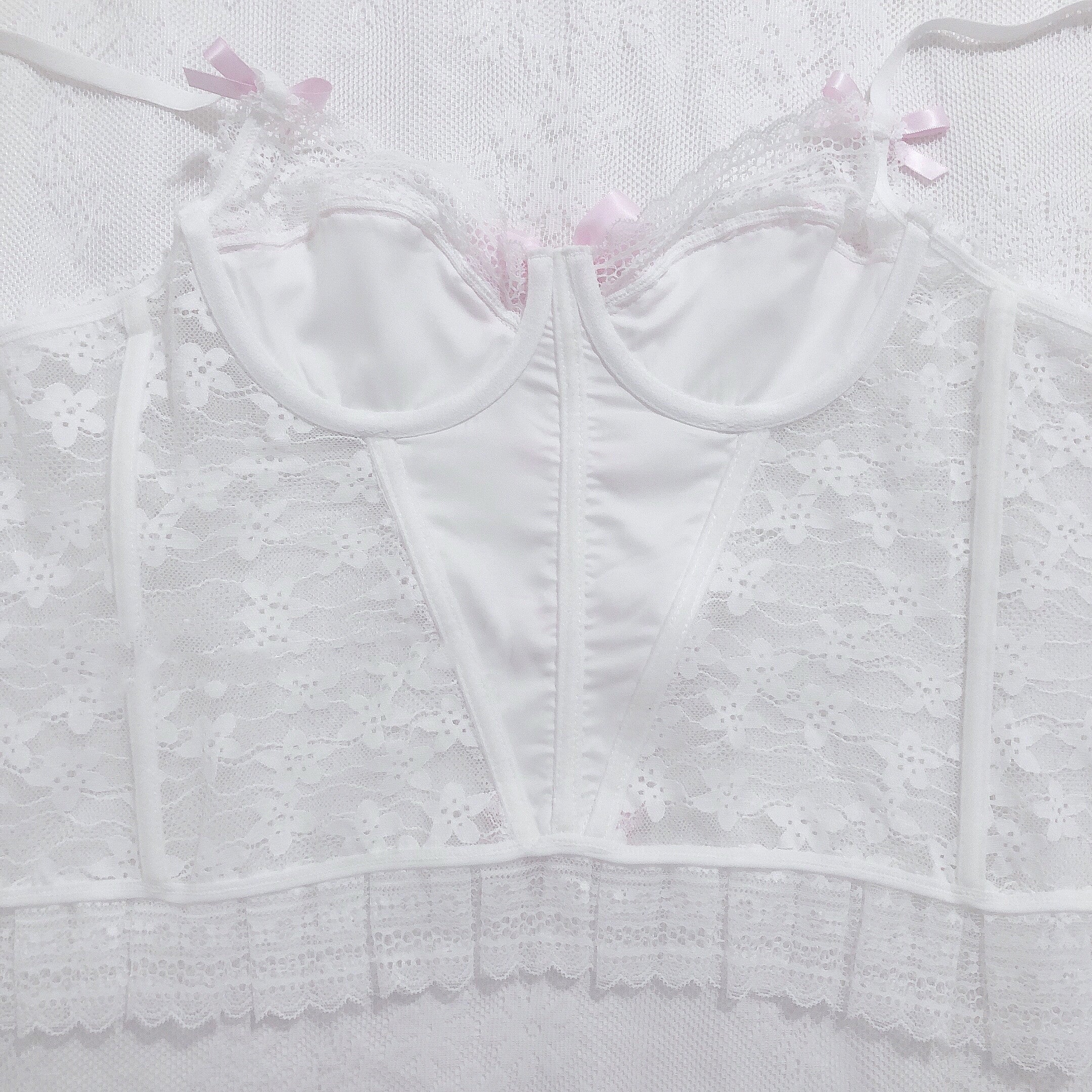 Fishbone lace corset HA0990