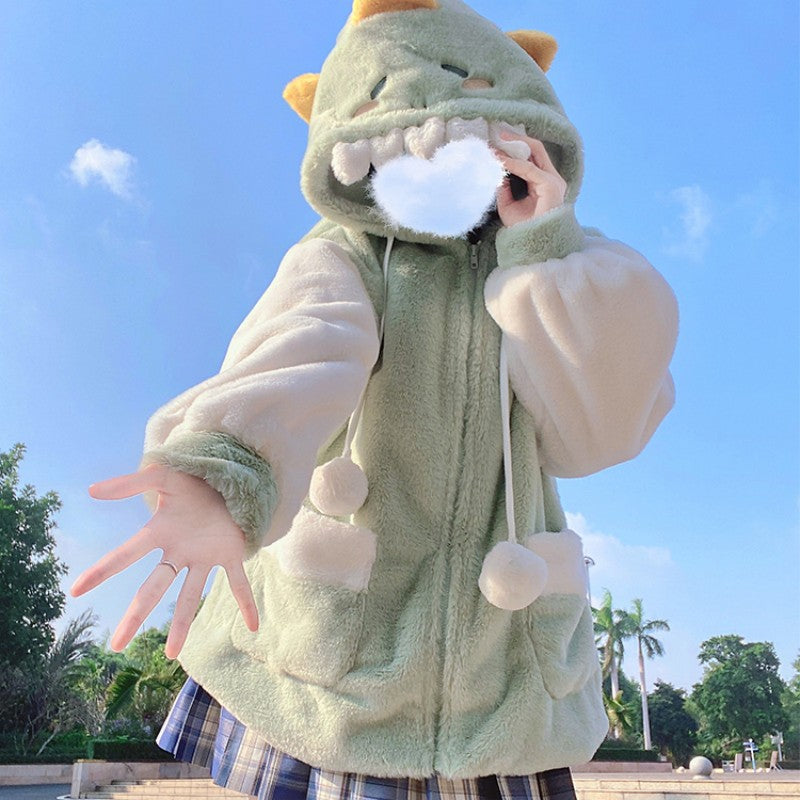 Animal plush sweatshirt   HA1516