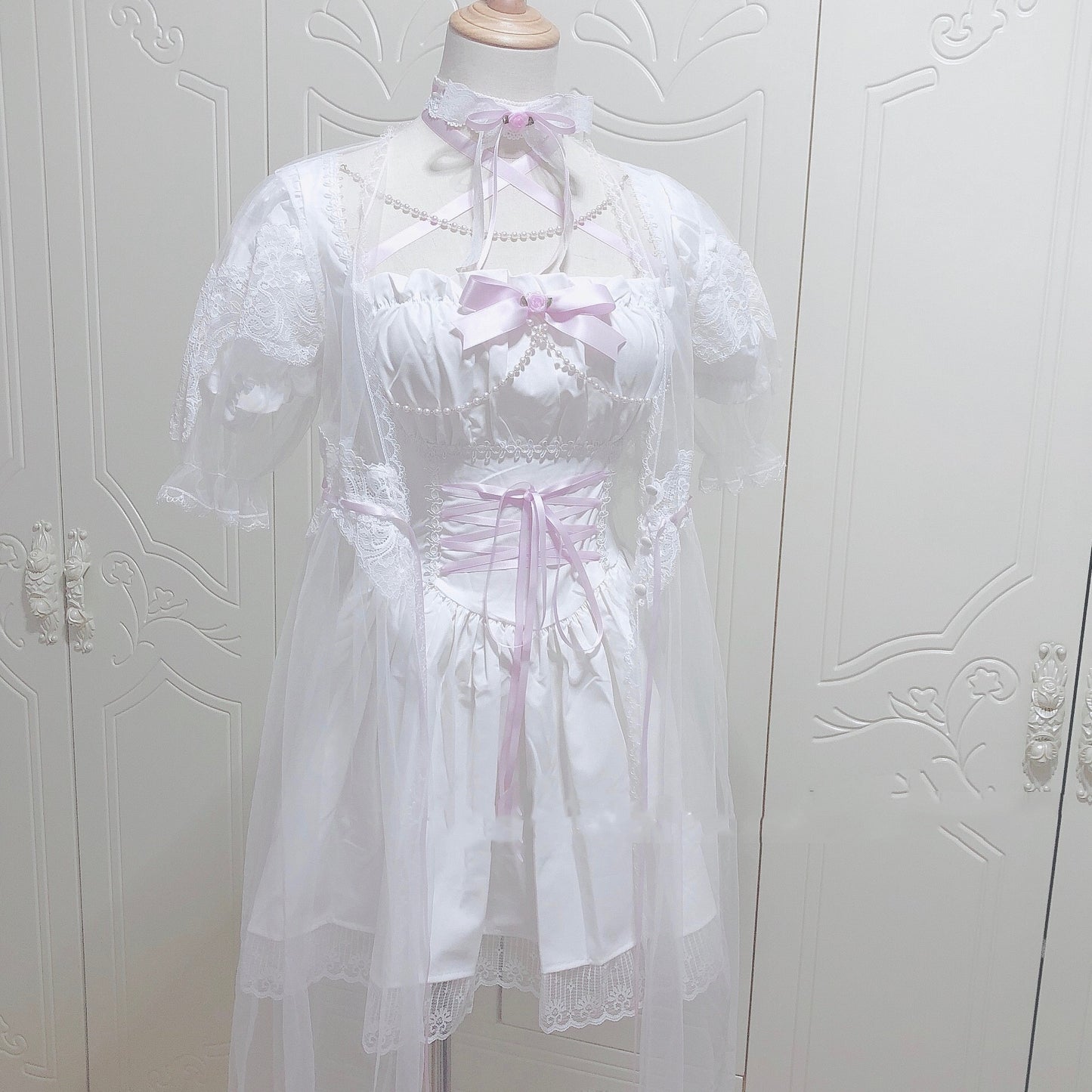 Lolita little white dress HA0987